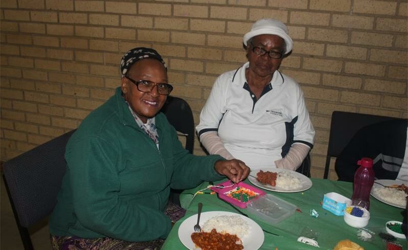 Established in 2005, the Ikotlolleng Senior Citizens Club offers companionship, health checks, and daily meals for Diepkloof seniors through prayer, exercise, handcrafts, and support services.