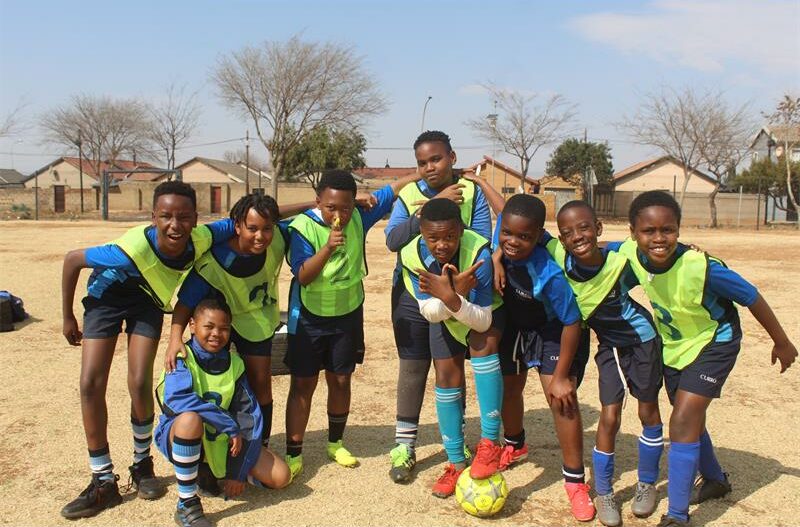 The day was aimed at giving learners who do not formally play soccer an opportunity to learn the game’s skills and enjoy themselves.