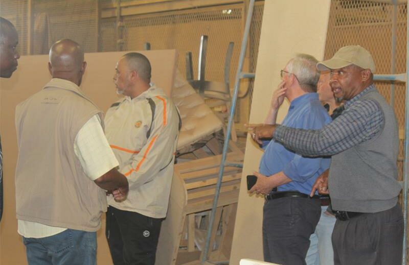 The visit was aimed to assess the current conditions of the parks