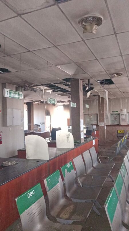 Home Affairs Deputy Minister Njabulo Nzuza visited the Germiston office following a petrol bomb attack that severely damaged the building. Mobile offices are now operating to maintain services while authorities investigate and work with SAPS to ensure arrests.