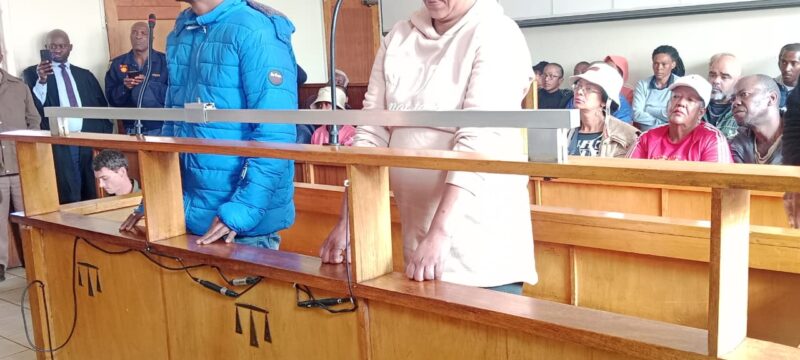 The parents of the 4-year-old Eldorado Park girl appear at the Protea Magistrate’s Court.