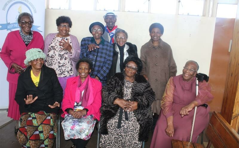 JORETA’s Diepkloof branch celebrated two lifelong educators, both over 80, for their decades of dedication to teaching and community service.