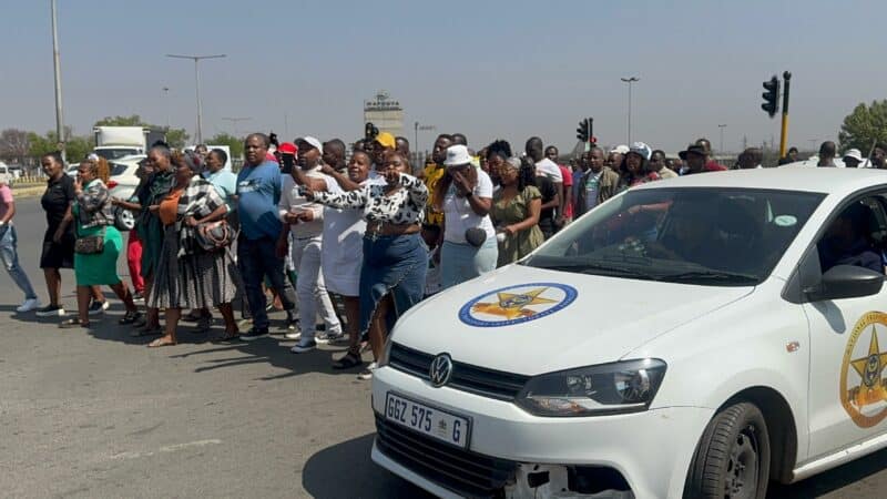 The family of Mthokozisi Mvelase visited Maponya Mall, where he was brutally slain, to collect his spirit before returning home for his burial.
