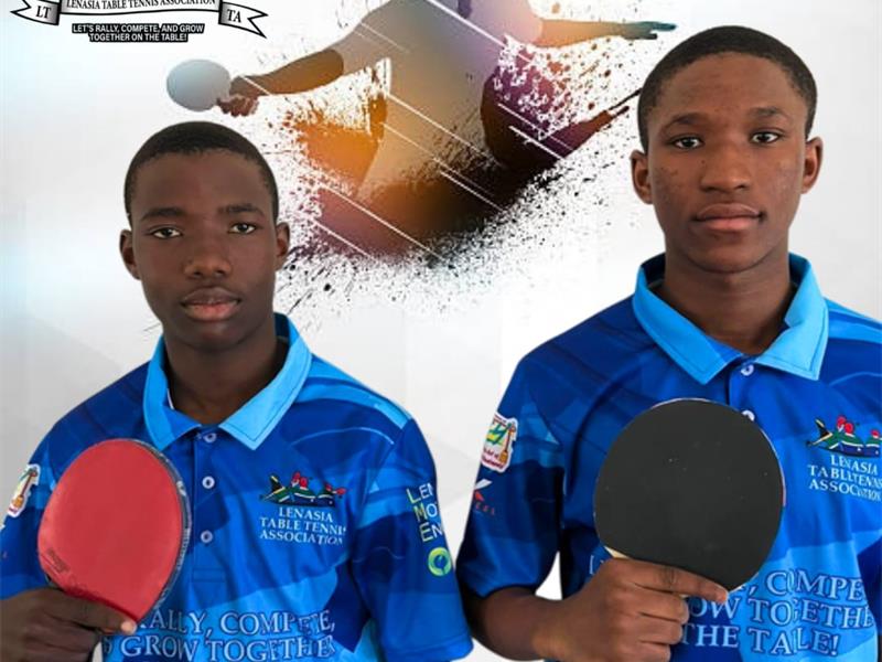 Nine junior athletes from the Lenasia Table Tennis Association earned selection for a national tournament, with two making a community appeal for financial assistance.