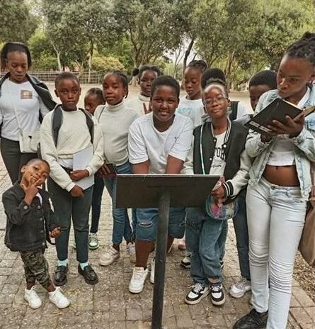 The NPO took local learners to the Hector Pieterson Museum on September 24, teaching them about South Africa’s history and the sacrifices made for education.