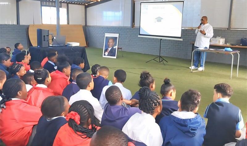 Dowling Primary School learners celebrated their growth and readiness for high school through the Monty Sandows Legacy Transition Programme.