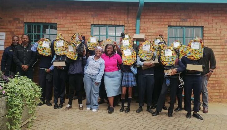 The foundation donated school essentials to learners and vegetable hampers to senior citizens, showing compassion and support for those facing household challenges.