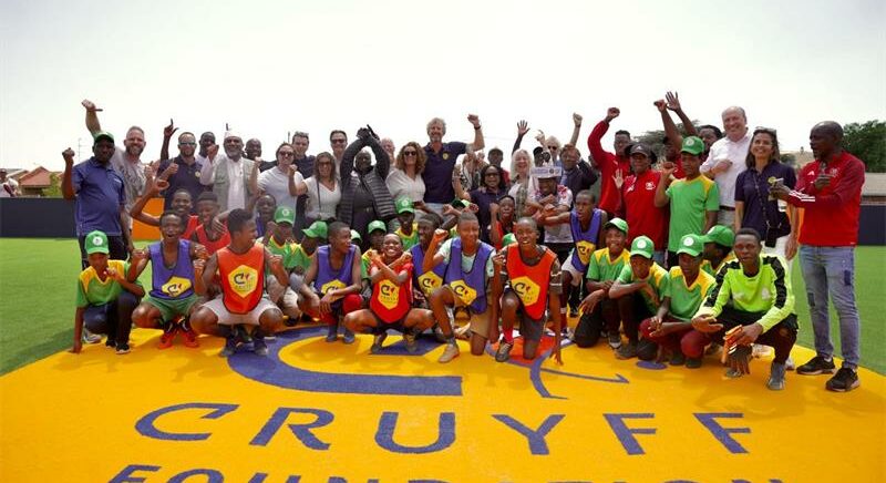Sports court was unveiled to empower youth through sport.