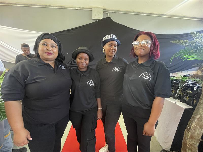 The Khula Kahle Charity Organisation visited Emshukantambo Secondary School in Pimville, Soweto, to support matric learners during their study camp by donating toiletries and menstrual products.