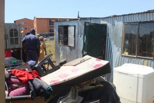 JMPD is taking a cautious approach to the land occupation in Eldorado Park, especially after the illegal eviction of October 23, which led to demonstrations against police brutality.