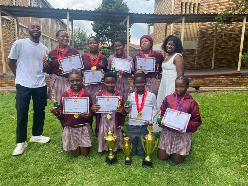 Learners were recognised for strong academic performance, leadership, and participation in school activities at the annual awards.