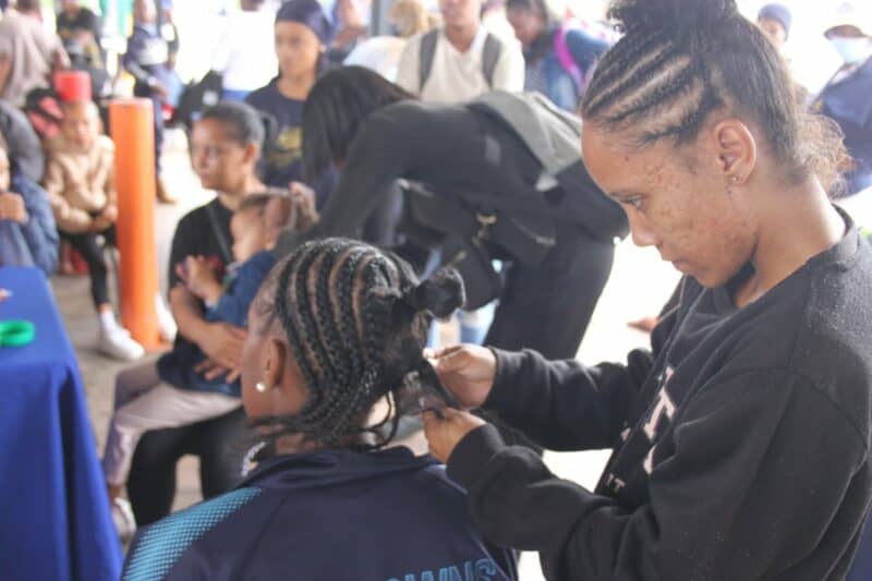 The learners can make their way to Diepkloof Square together with their parents or guardians from 09:00 to 16:00 and get a free fresh hairdo.