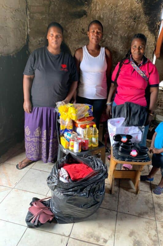 A blaze destroyed a family home in Orlando East on 5 January, leaving children without school supplies and belongings. The Winnie Hadebe Foundation stepped in with urgent support to help the family rebuild.