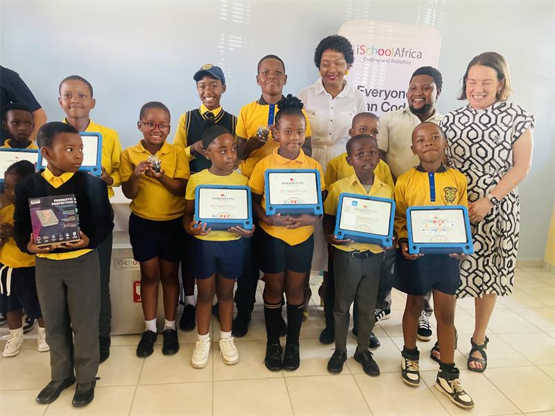 Panarottis and iSchoolAfrica launched a coding and robotics club at Hlakaniphani Primary School to give primary learners foundational digital, coding, and problem-solving skills, bridging the technology gap in under-resourced schools.