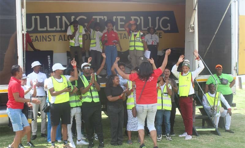 Community members joined a walkathon to raise awareness about recycling and environmental protection in Eldorado Park.
