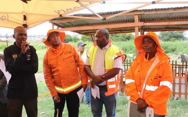 The initiative reaffirms the City of Johannesburg’s commitment to improving local road infrastructure.