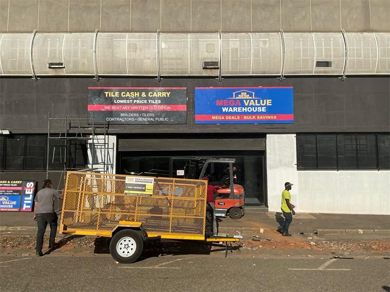Local residents are benefiting from job opportunities as Tile Cash & Carry prepares to open in Village Deep.