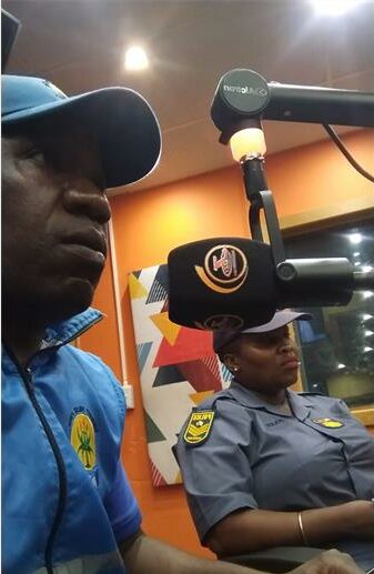 Residents were encouraged to partner with police to combat drugs, gangsterism, and other local crime during two radio interviews this week.