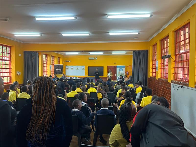 Learners at Sizwile School for the Deaf in Dobsonville celebrated World Read Aloud Day through sign language stories.