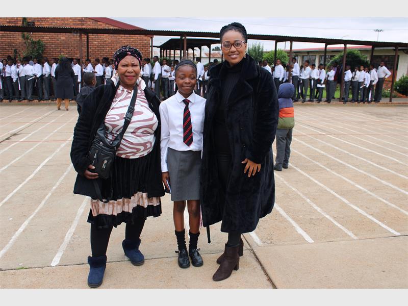Keneue Letsoela, a Grade Seven teacher, said that the purpose of holding a ceremony like this is to educate the Grade Seven learners as they enter a new phase.