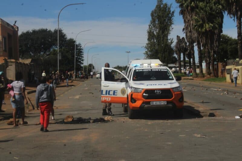 Frustration boiled over in Eldorado Park as a prolonged blackout led to road closures, spoiled food and children missing school.