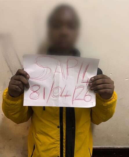 Police arrested a man during a patrol operation after discovering a .38 special firearm and live ammunition in his possession.