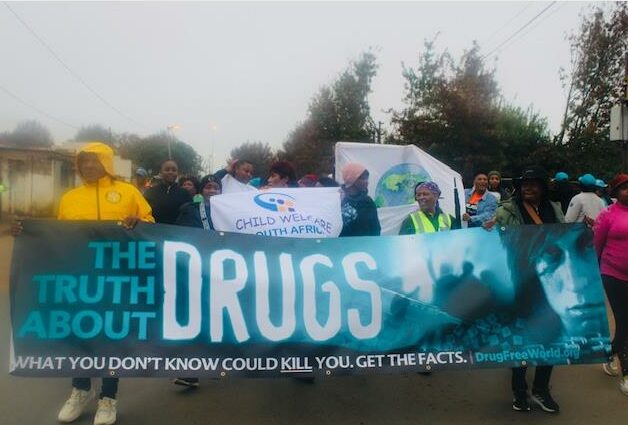 Stakeholders and residents took to the streets to raise awareness and support families affected by addiction and gender-based violence.