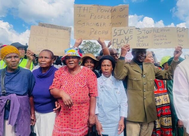 About 600 residents from Soweto communities marched to Eskom headquarters in Sunninghill, calling for the suspension of smart meter installations over affordability, billing and consultation concerns.