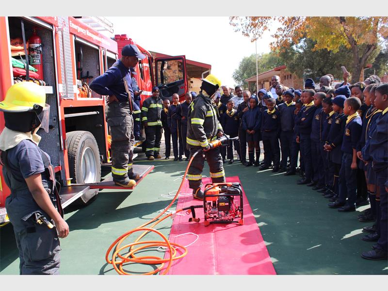 The event featured practical demonstrations, career guidance and motivational talks aimed at preparing learners for their futures.