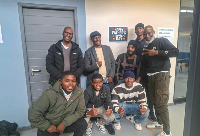 Learners gained valuable life lessons on responsibility and leadership during a successful Father Figure and Boy Child Mentor Session.