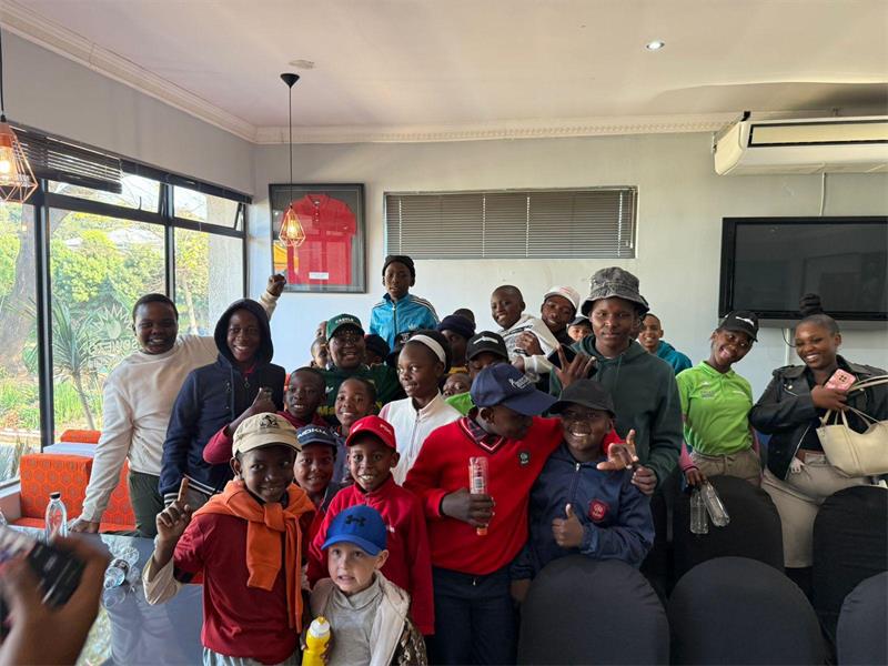 The programme brought together government leaders, the golfing fraternity, business partners, media, and young aspiring golfers for a day of engagement, inspiration, mentorship, and skills development.