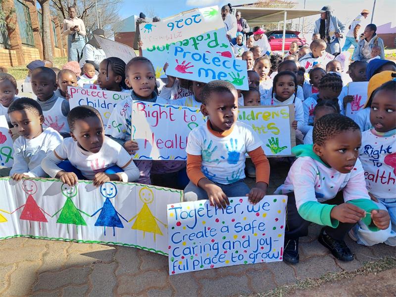 The event highlighted children’s rights, safety, and well-being, as well as the importance of protecting children from abuse and neglect
