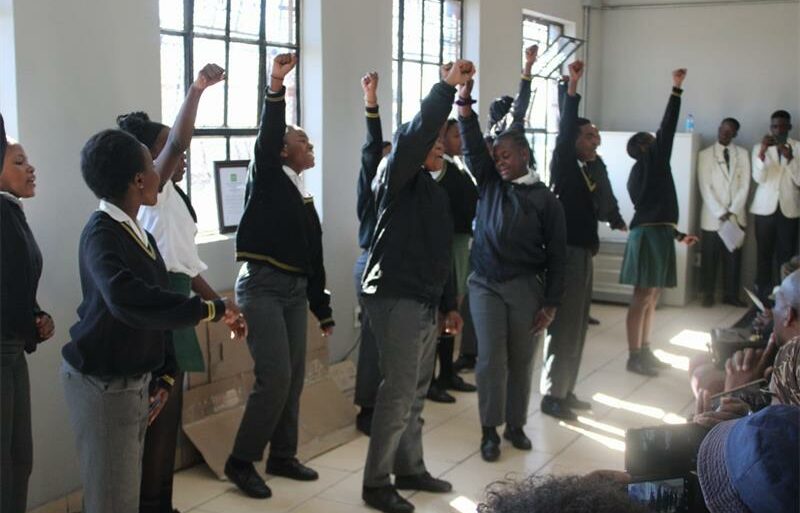 A memorial garden was unveiled at Sekano Ntoane High School to honour a former learner whose contribution to the struggle for freedom continues to inspire future generations.