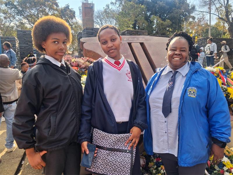 Young South Africans reflect on the sacrifices made by the youth of 1976 during landmark June 16 commemorations in Soweto.