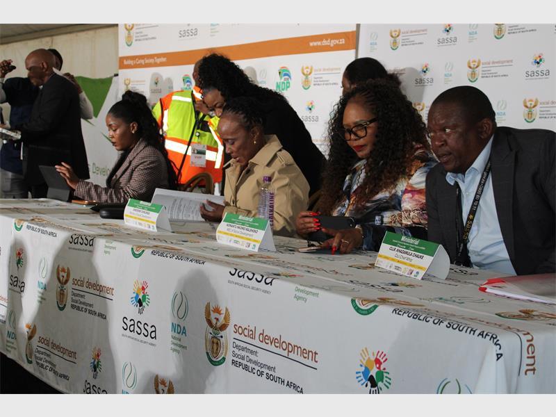 Several government departments joined forces in Soweto to bring essential services and information directly to the community.