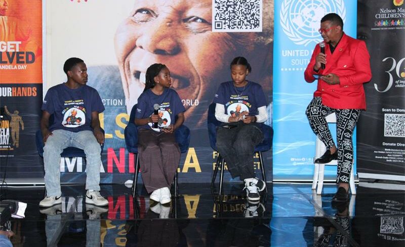 Thando and Freddy's Big SDG Adventure was launched on Mandela Day to teach children about the Sustainable Development Goals and inspire them to continue Nelson Mandela's legacy.
