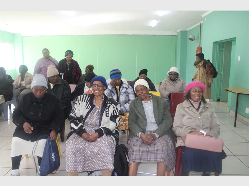 Senior residents gathered at the Pimville Community Centre for a voter education and registration session aimed at encouraging informed participation in the upcoming local government elections.