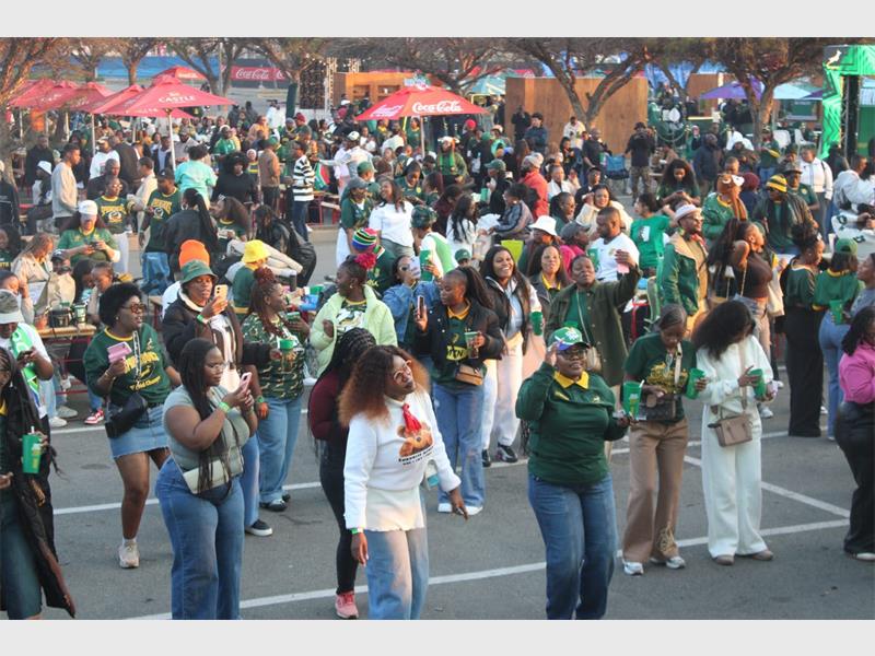 Castle Lager BokTown hosted an event at Maponya Mall on July 11, where the live match between the Springboks and Scotland was broadcast. The event also featured live performances by Josiah De Disciple, JNR SA, Ch'cco, Boohle, and Sun-El Musician, entertaining fans throughout the day.