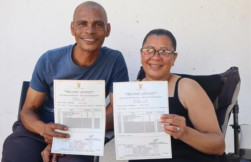 The Kaas couple overcame work, family and study pressures to achieve a qualification they had always wanted.