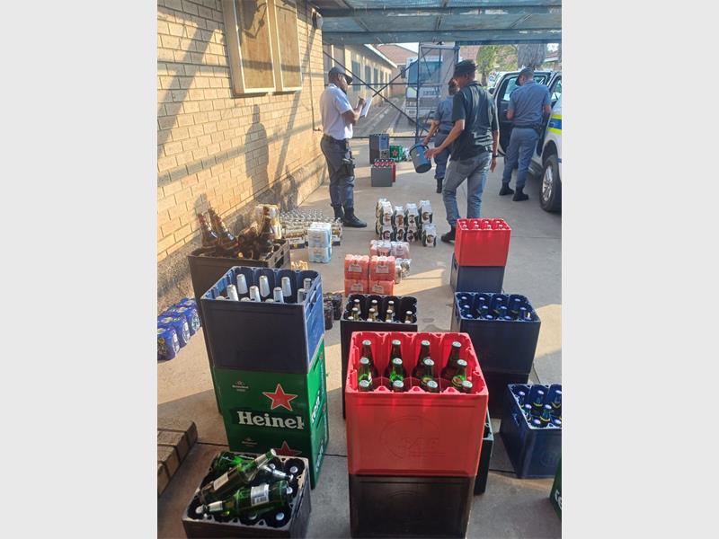 Police and law-enforcement agencies arrested 74 suspects and recovered a 9mm pistol, ammunition and a gambling machine during Operation Shanela II in Soweto.