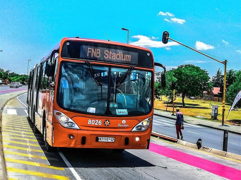 Pensioners and disabled residents can access 20 free Rea Vaya bus trips per month during off-peak hours.