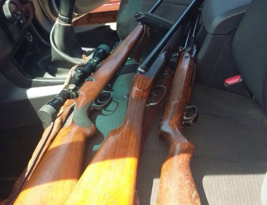 All firearms that were stolen during the armed robbery have been recovered.