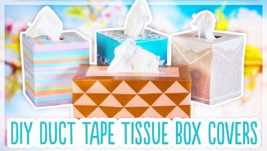 Make your own tissue box covers