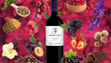 Merlot flavours landscape