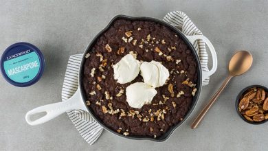 Sunday Spoil, 7 November, Chocolate & pecan nut skillet cookie (Medium)