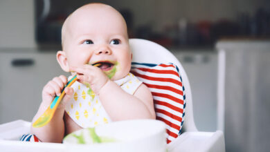 How can I get my baby to eat savoury foods?