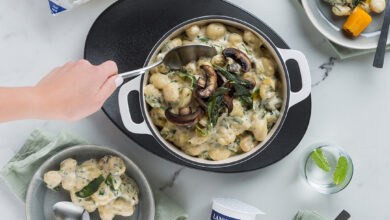 29 JUNE - WFD – Gnocchi with mushroom sauce