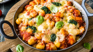 15 AUGUST - MEATLESS MONDAY - Gnocchi and cheese casserole