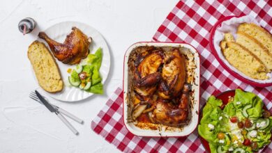 17 AUGUST - WFD - Coca-Cola BBQ roasted chicken with cornbread