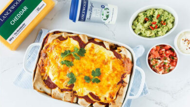 23 AUGUST - WFD – Mexican-inspired beef enchilada bake